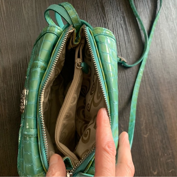 Brighton patent, leather Crossbody bag - Picture 7 of 10